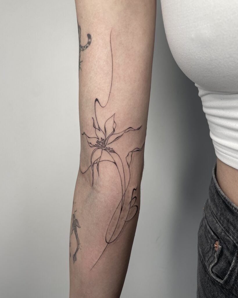 Fineline Tattoo - Nancy Obsessed Tattoos 1