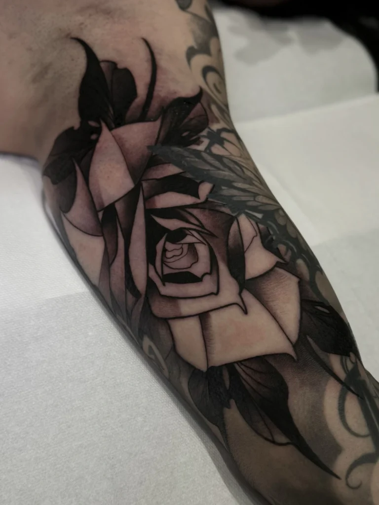Black and Grey - Tattoo Artist Anton, Obsessed Tattoo 10