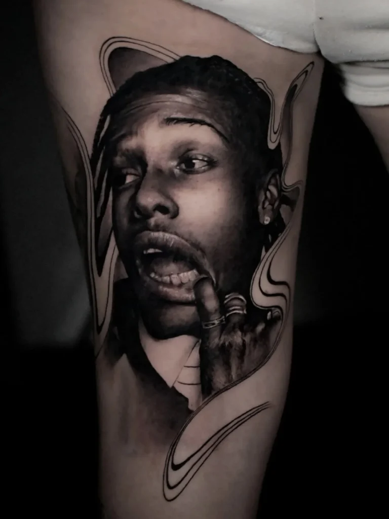 Abstract Surealism Tattoo - Dado Obsessed Tattoos 4