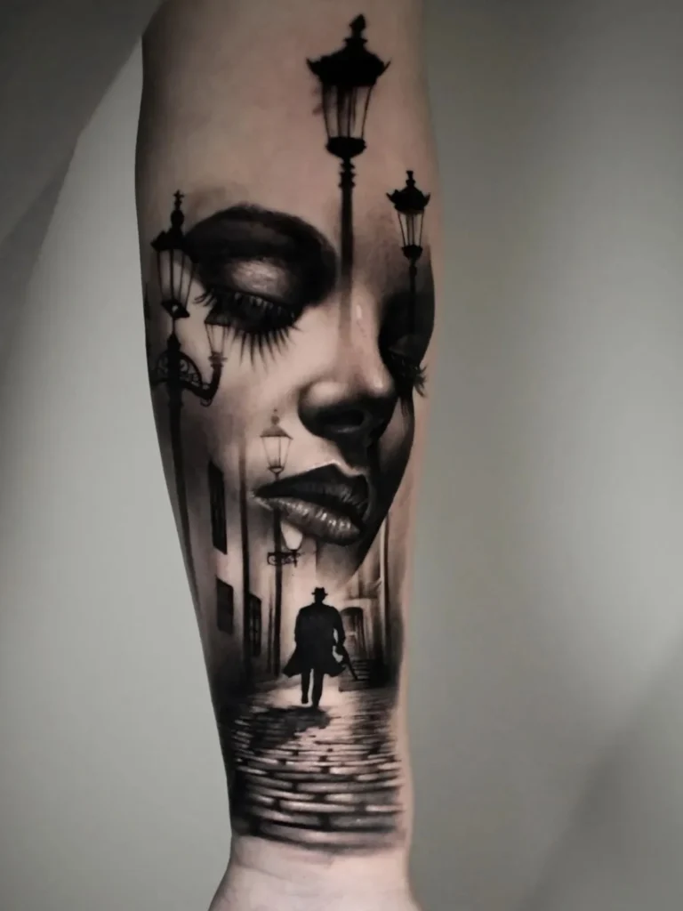Abstract Surealism Tattoo - Dado Obsessed Tattoos 3